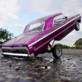 Redcat SixtyFour RC Car - 1:10 1964 Chevrolet Impala Hopping Lowrider - SixtyFour Purple Kandy & Chrome Edition