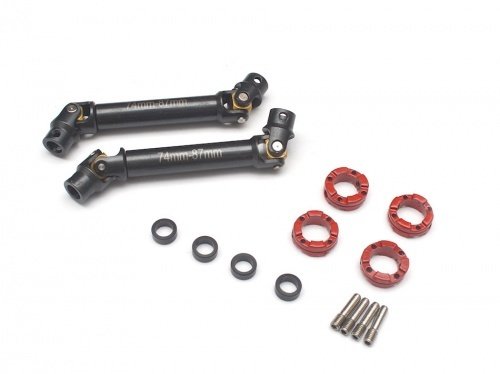 Boom Racing Voodoo™ CVD Center Drive Shafts 74MM-87MM