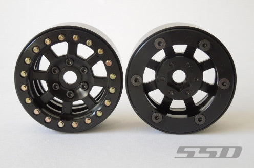 SSD 1.9" Assassin Beadlock Wheels ( black)