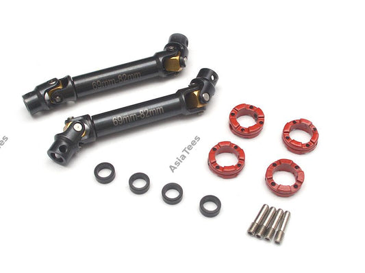 Boom Racing Voodoo™ CVD Center Drive Shafts 69MM-82MM