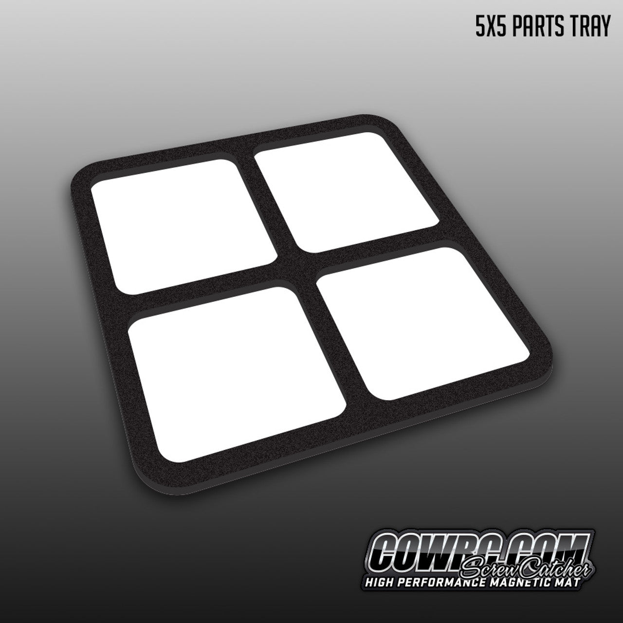 5" x 5" Screw Catcher Magnetic Parts Tray
