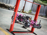 Team DC Aluminum Scale Automotive Car Lift for 1/10 RC Grey