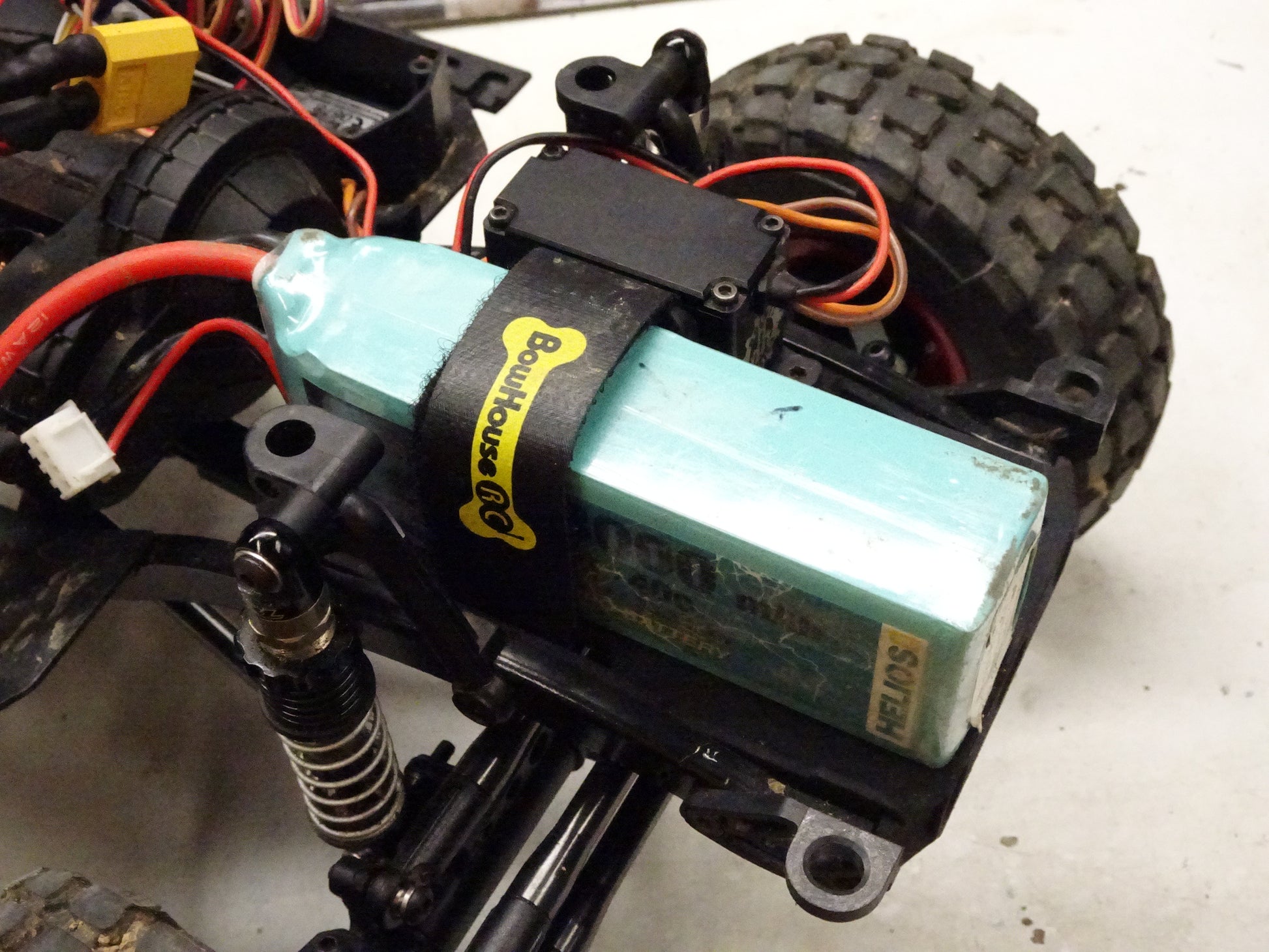 Battery strap and Helios RC Lipo sold separately