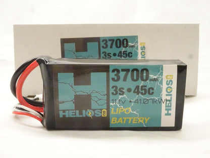 Helios RC: 3S 3700 mAh 45c Shorty Lipo