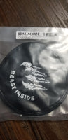 ATees Soft Faux Leather Tire Cover For 1.9 Crawler Tires - Beast Inside