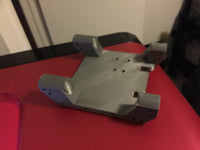 Bomber High Clearance Skid for Wraith Trans - Front Facing - 3d print