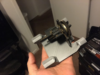 Bomber High Clearance Skid for Wraith Trans - Front Facing - 3d print