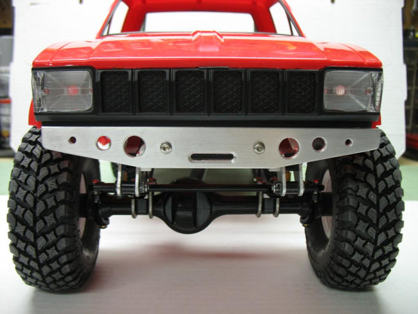 Lightweight Aluminum Comp Bumpers for TF2, Axial, or  Vaterra - Front w/ fairlead