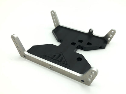 Vader Products: Delrin Flat Bottom Capra Skid with Aluminum risers