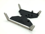 Vader Products Delrin Flat Bottom Capra Skid with Aluminum risers