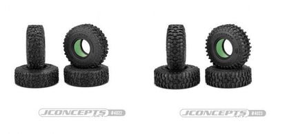 JConcepts: Green Compound TUSK SCX24 TIRE (set of 4)