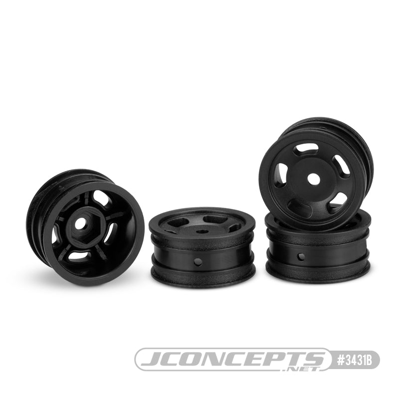 JConcepts: GLIDE 5 - AXIAL SCX24, WHEEL - 4PC