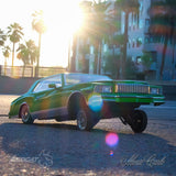 Redcat Monte Carlo RC Car - 1:10 1979 Chevrolet Monte Carlo Lowrider - Green