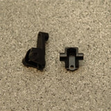 CNC Machined Brass Front Lower Shock Mount (1 pair) for Traxxas TRX-4 (BK)
