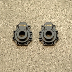 CNC Machined Brass Portal Drive Outer Housing (1 pair) front or rear for Traxxas TRX-4 (BK)