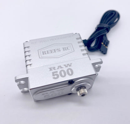 REEFs Raw 500 High Torque High Speed HV Waterproof Brushless Servo .095/500 @7.4V