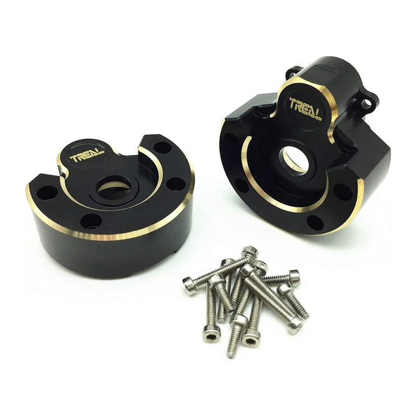 Treal Brass Heavy Weight Outer Portal Housing 62g for Redcat Gen8-Black