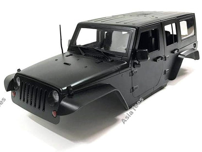 Team Raffee Co. 5 Door Jeep Rubicon Hard Body for 1/10 Crawler 313mm Kit Version