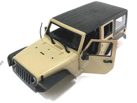 Team Raffee Co. 5 Door Jeep Rubicon Hard Body for 1/10 Crawler 313mm Kit Version