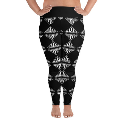 Vader Products All-Over Print Plus Size Leggings