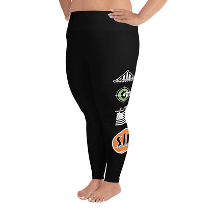 Brand Ambassador All-Over Print Plus Size Leggings