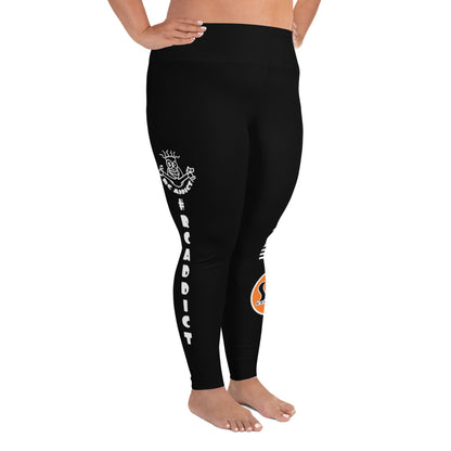 Brand Ambassador All-Over Print Plus Size Leggings