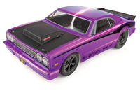 DR10 Drag Race Car, 1/10 Brushless 2WD RTR, w/ LiPo Battery & Charger, Purple