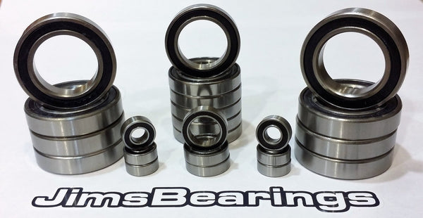JimsBearings - SCX10ii Stainless rubber seal bearing kit