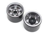 Boom Racing Extra Wide TE37XD KRAIT™ 1.9 Deep Dish Aluminum Beadlock Wheels w/ XT606 Hub (2) Gun Metal