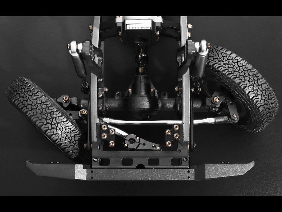 BRX02 Boom Racing 1/10 4WD Scale Performance Chassis Kit Leaf Spring Version For Team Raffee Co. D110 for BRX02