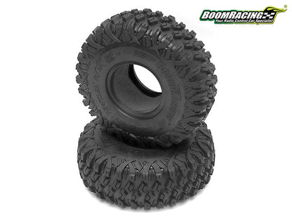 Boom Racing HUSTLER M/T Xtreme 1.9 MC2 Narrow Rock Crawling Tires 4.75x1.50 SNAIL SLIME™ Compound W/ 2-Stage Foams (Super Soft) [Recon G6 Certified] 2pcs