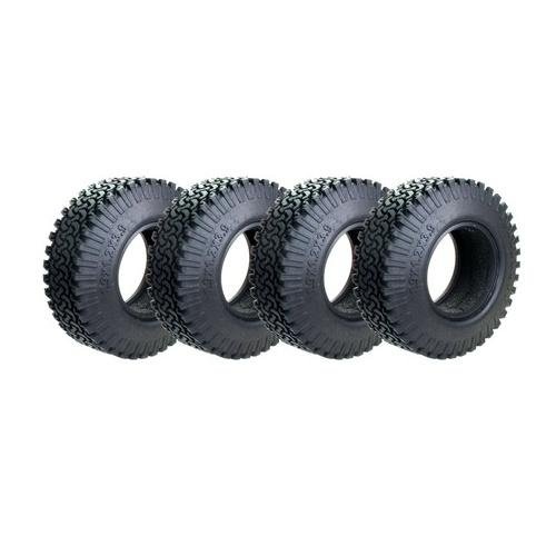 Team Raffee Co. 1.9 Crawler Tire 1.2 Inch Wide For Defender D90 D110 TF2 SCX10 (4) Black V2 for Axial SCX10