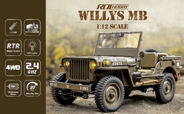 Rc willys jeep hotsell