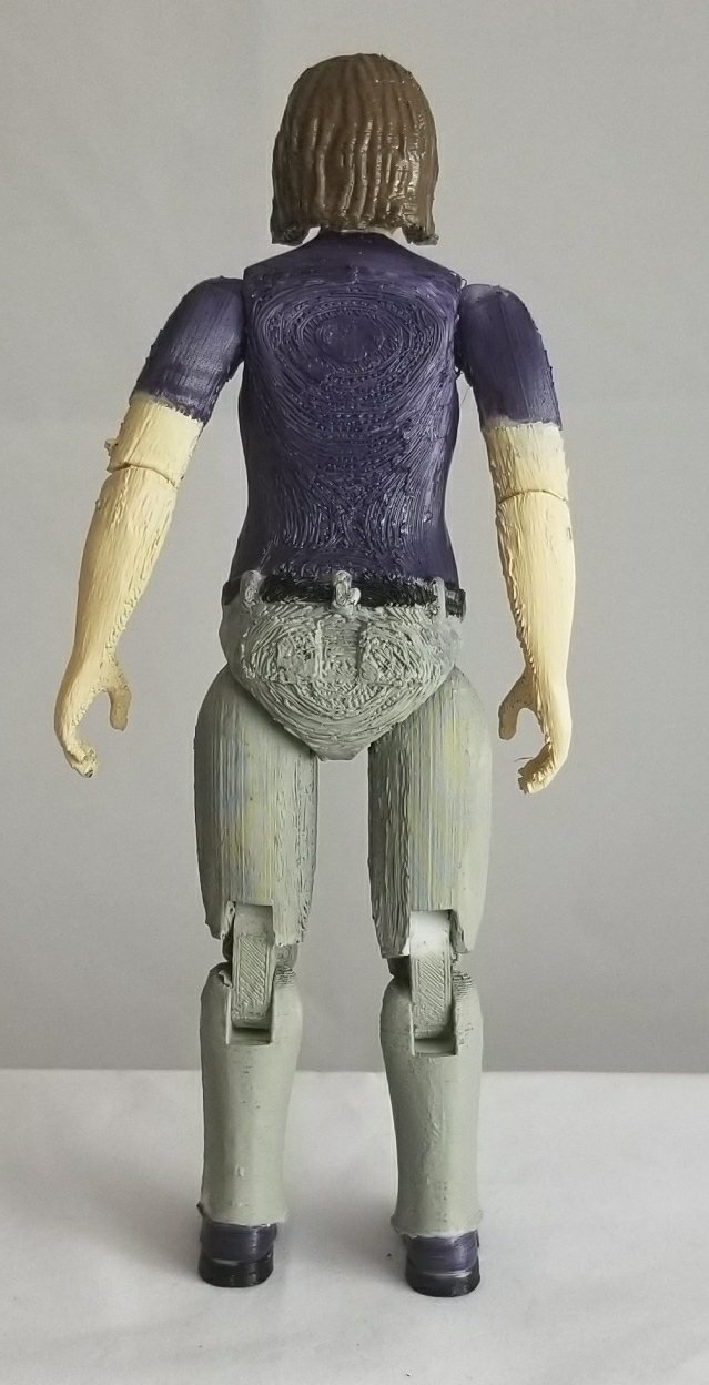 Lightweight Female Driver Figure