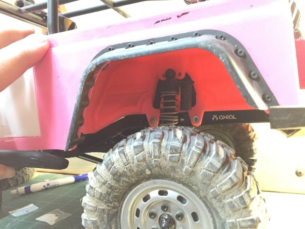 SCX-10 Rear Fenders (Dingo)