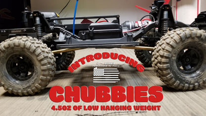 Axial Capra 12.5" (318mm) wheelbase High Clearance Rear  - Delrin/Chubby Combo