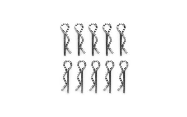 10 piece body clip set stainless