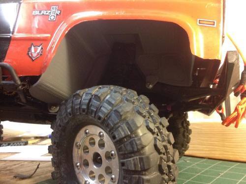 Ascender Inner Fenders For K5 Blazer Body - Rear Only