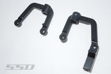 SSD RC Enduro Aluminum Shock Hoop Set (Black)