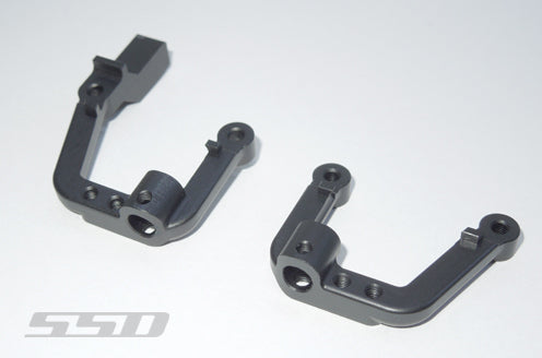 SSD RC Enduro Aluminum Shock Hoop Set (Black)