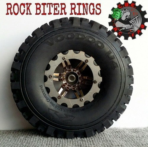 CBE RC FAB ROCK BITER BEADLOCK RINGS 1.9 (4pcs)