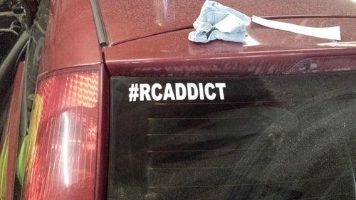#RCADDICT decal - 1/10 size - 3inches