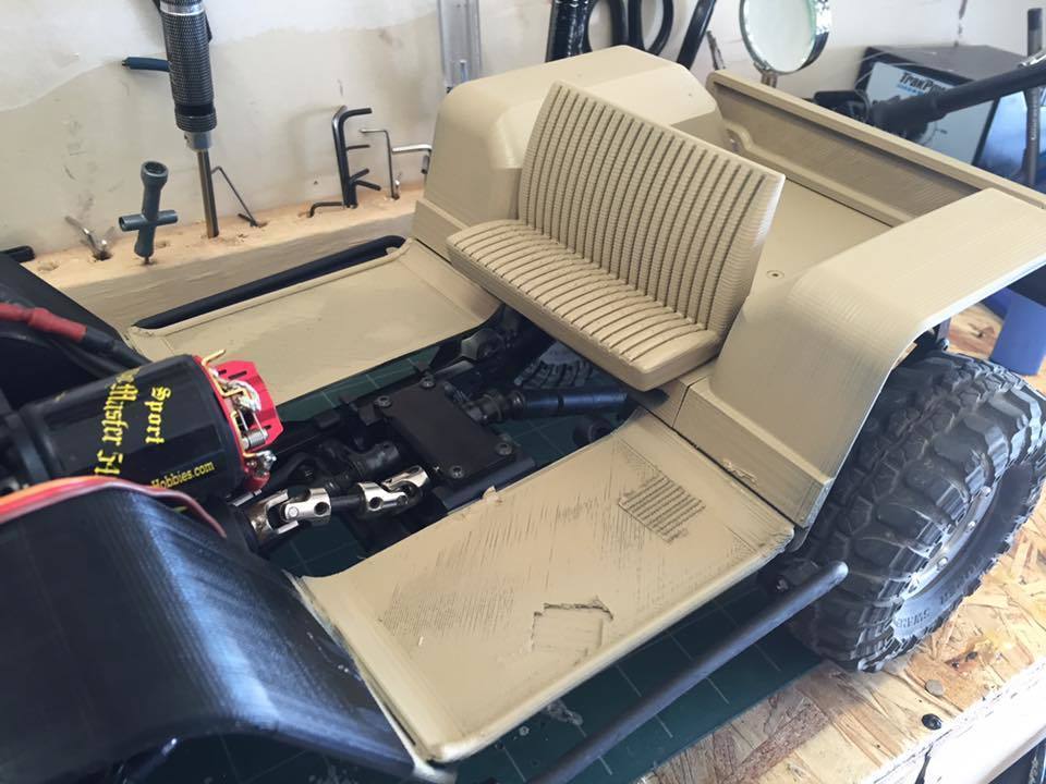 Rear Bench Seat - 110mm