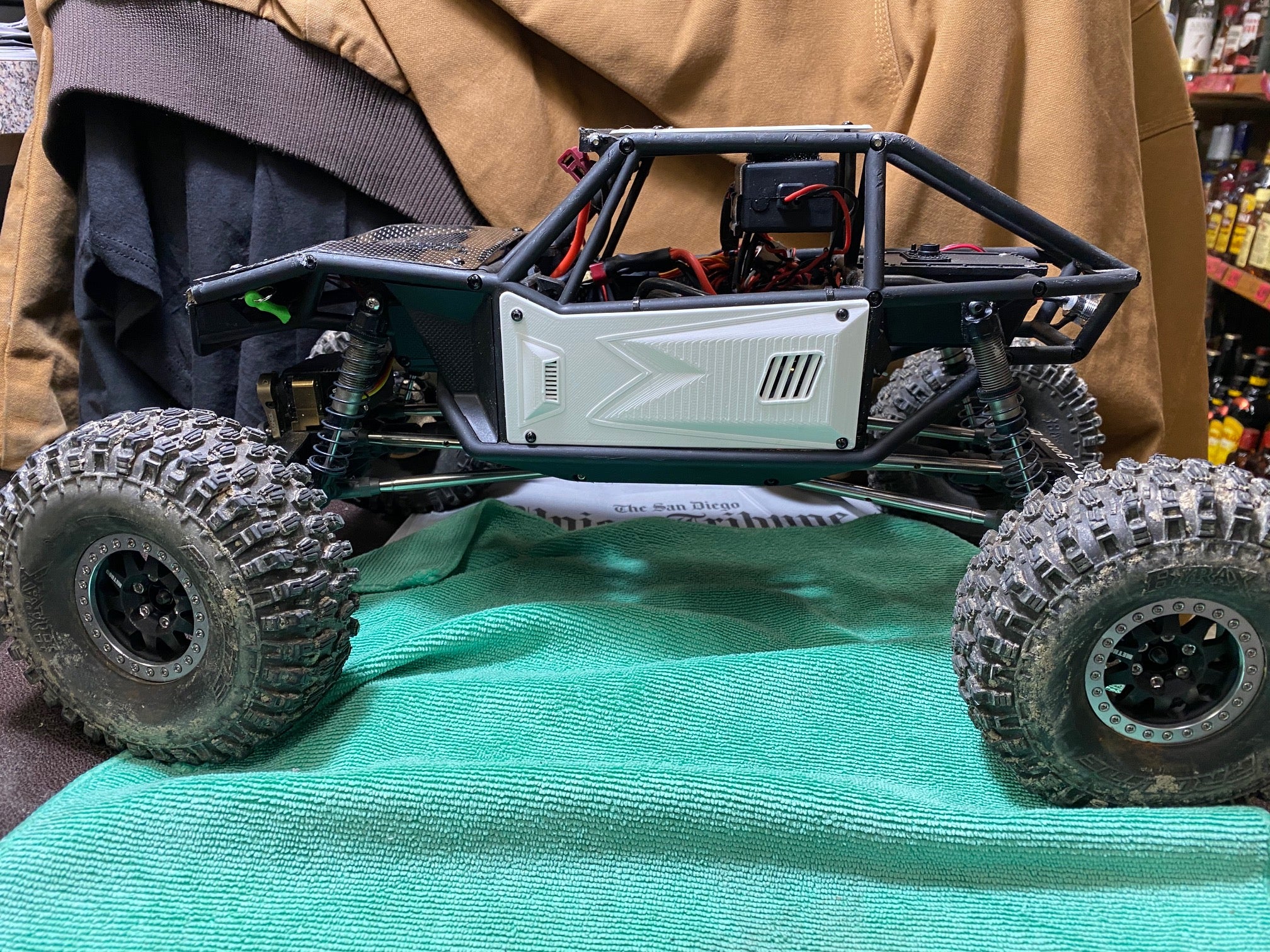 Axial Capra: 3d Printed Body Panels