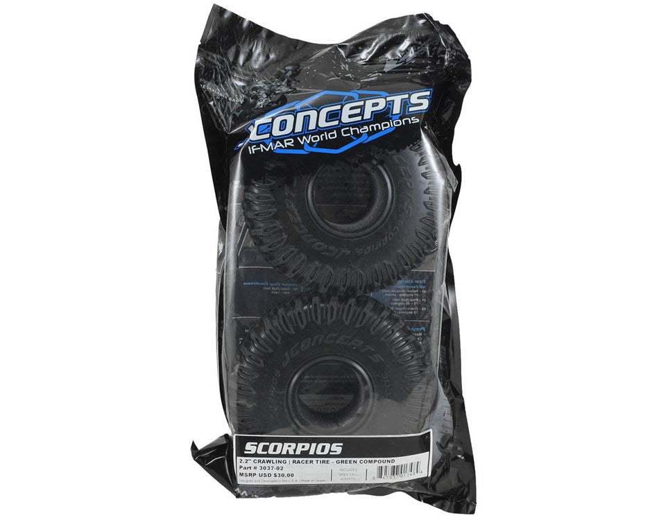 JConcepts:  SCORPIOS - 2.2” ALL-TERRAIN SCALING TIRE