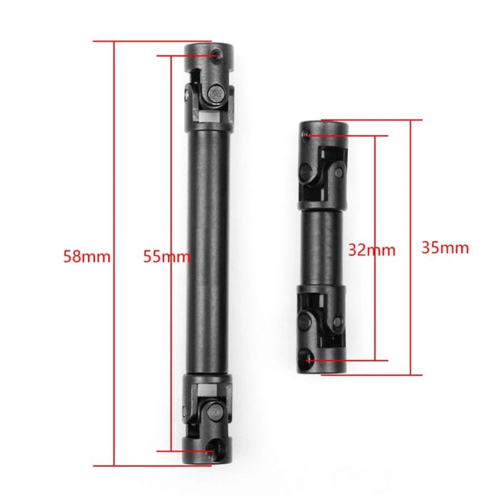 Power Hobby: Axial SCX24 Deadbolt Hardened Steel Center Driveshaft