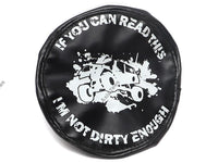 ATees Soft Faux Leather Tire Cover For 1.9 Crawler Tires -- Not Dirty Enough