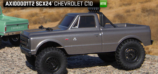 SCX24 1967 Chevrolet C10 1/24 4WD-RTR Silver