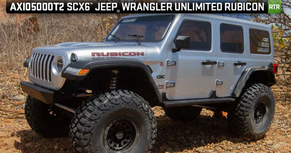 SCX6 Jeep JLU Wrangler: 1/6 4wd RTR Grey