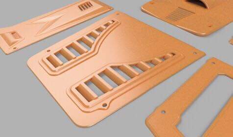 Axial Capra: 3d Printed Body Panels